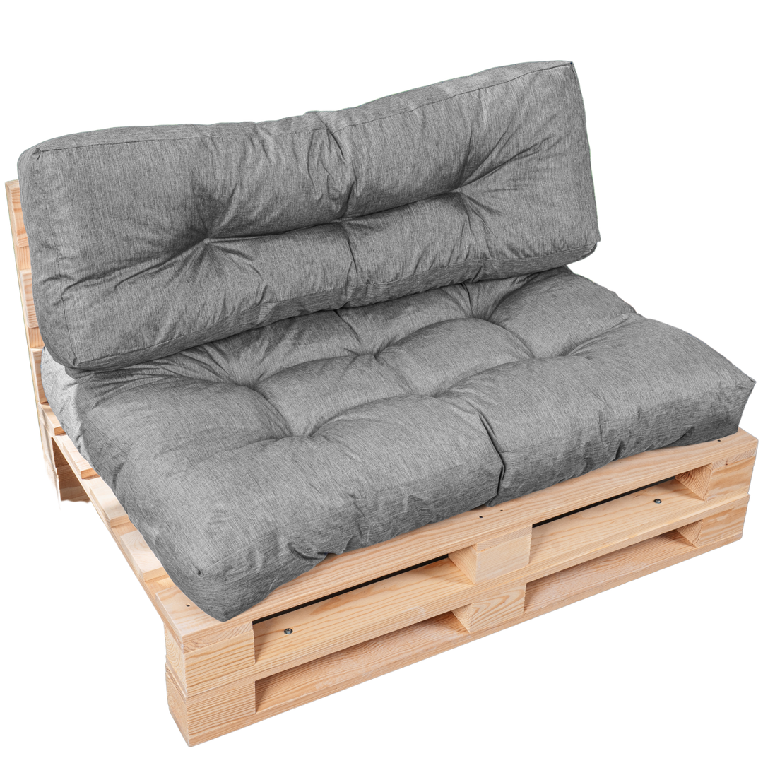 Juego de cojines para palé (asiento/respaldo)