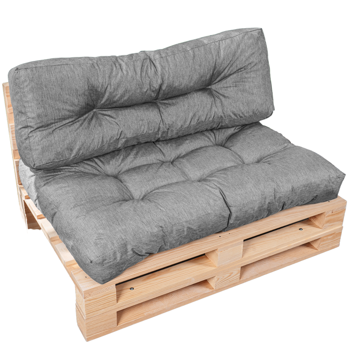 Juego de cojines para palé (asiento/respaldo)