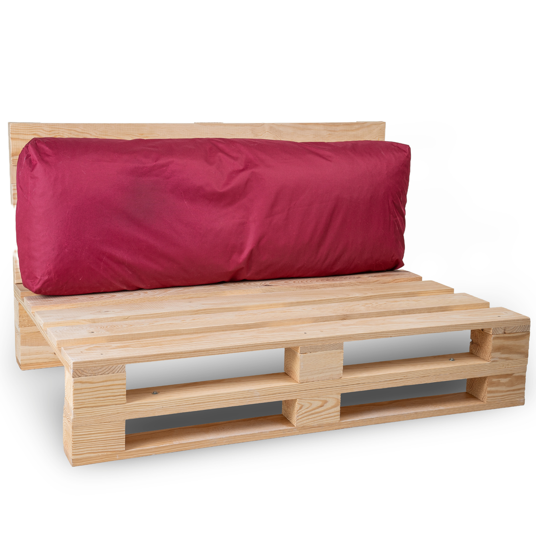 Cojín para palé desenfundable impermeable - Respaldo 120x40 cm