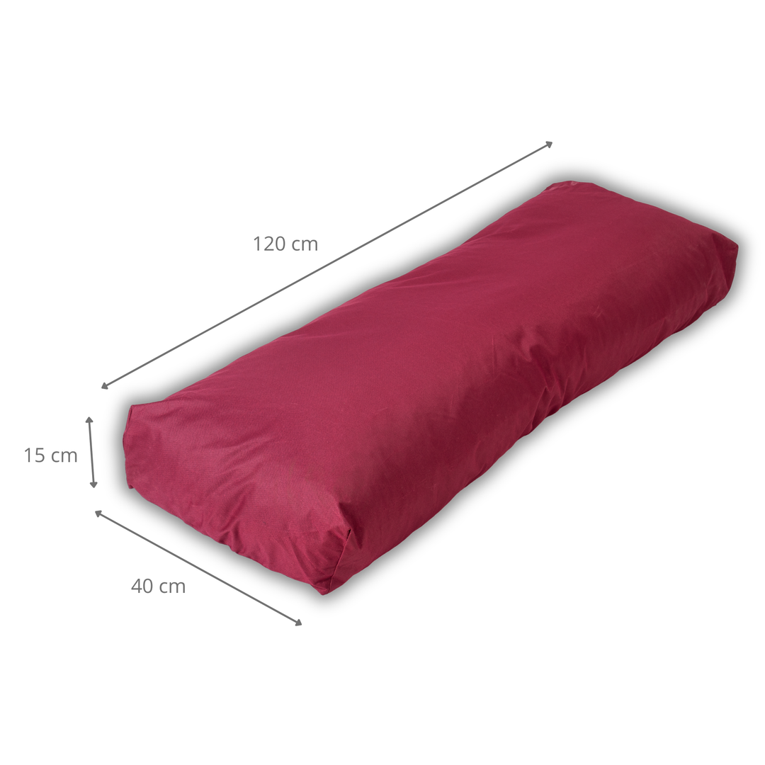 Cojín para palé desenfundable impermeable - Respaldo 120x40 cm