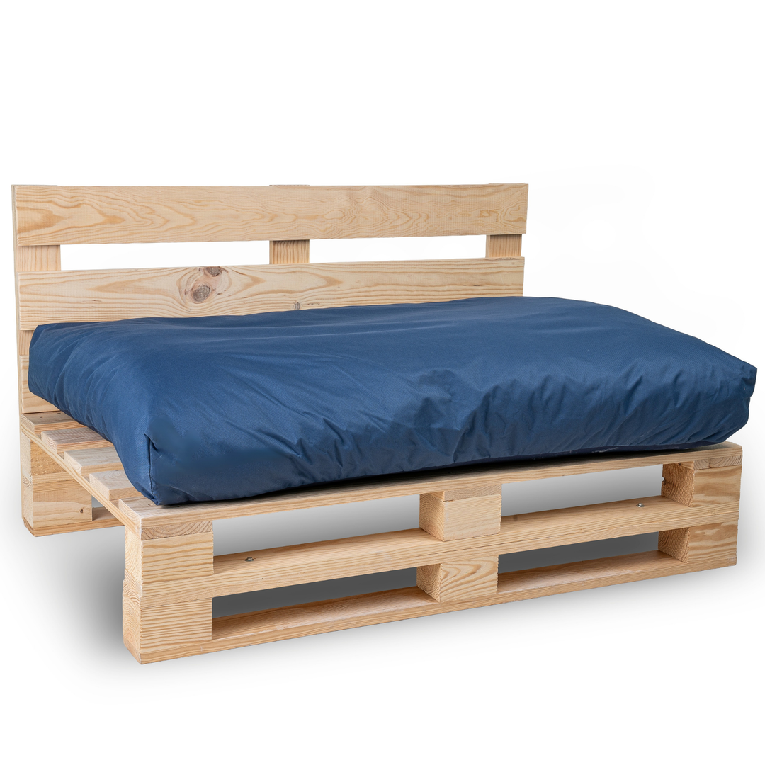 Cojín para palé desenfundable e impermeable - Asiento 120x80 cm