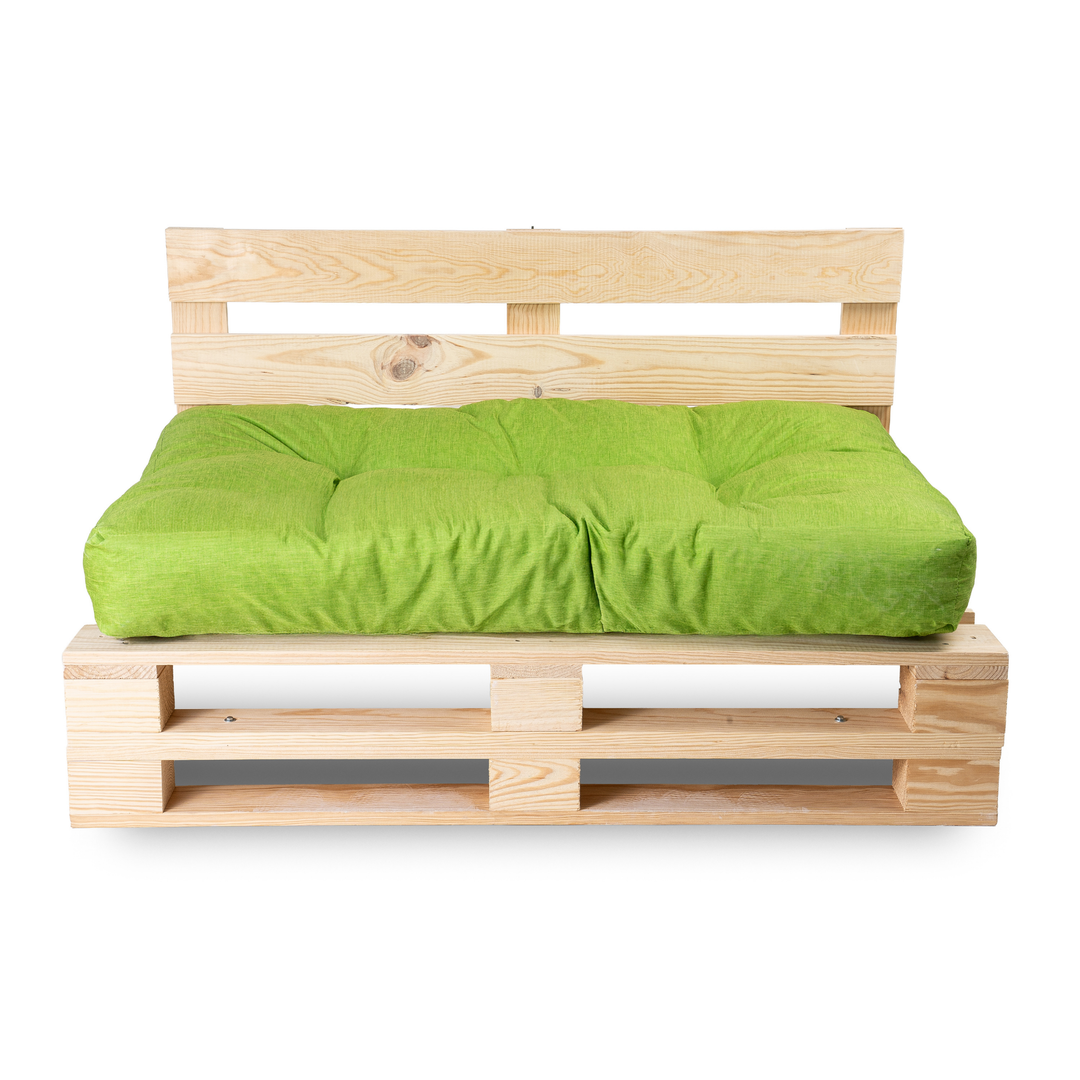 Cojín de asiento para palé individual - 120x80x15 cm