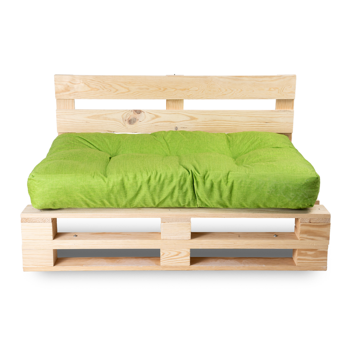 Cojín de asiento para palé individual - 120x80x15 cm