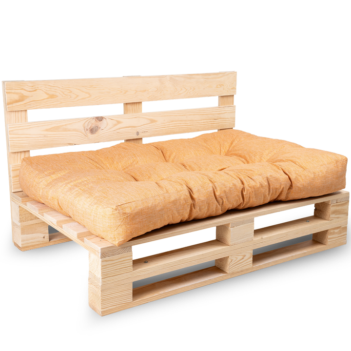 Cojín de asiento para palé individual - 120x80x15 cm