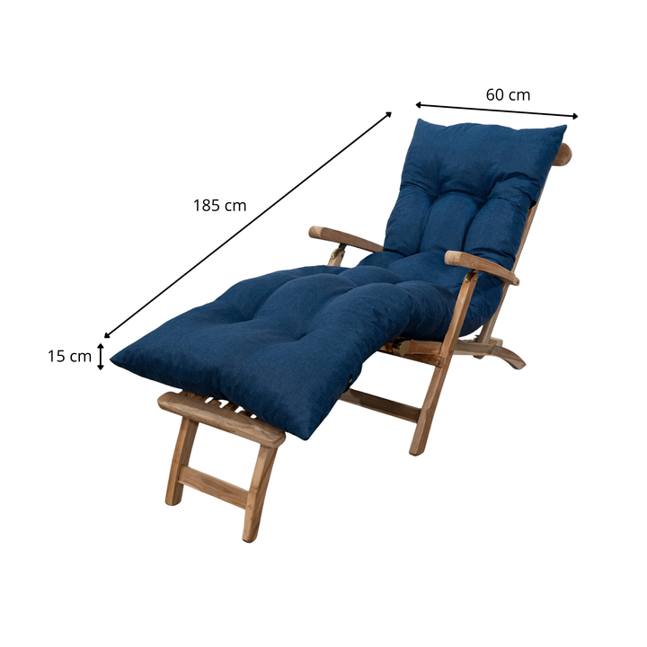 Cojín para Tumbona - 185x60x15 Cm