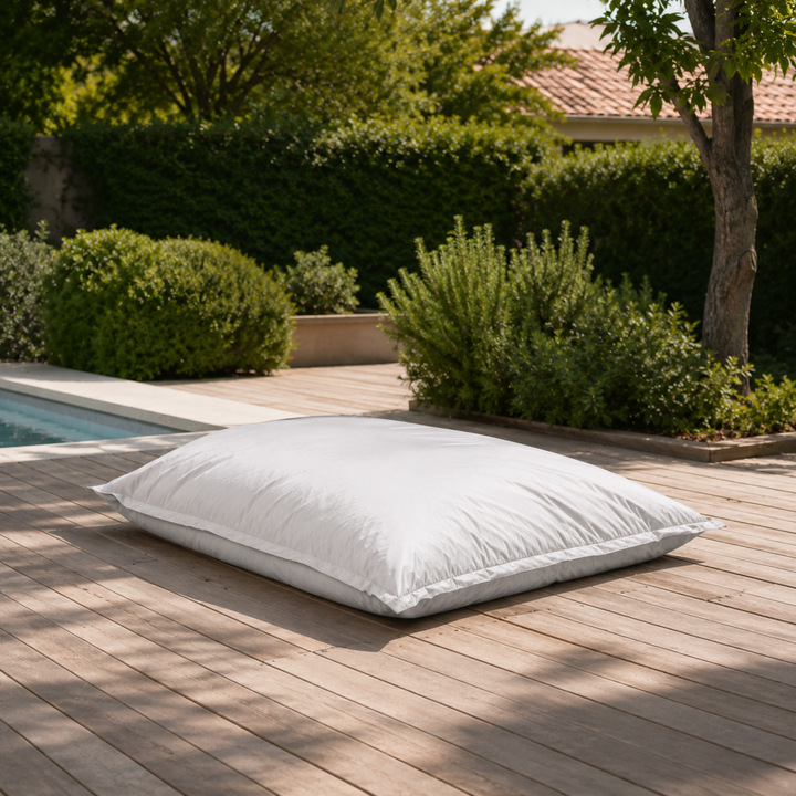 Puf exterior impermeable desenfundable anti-UV - 120x160 cm