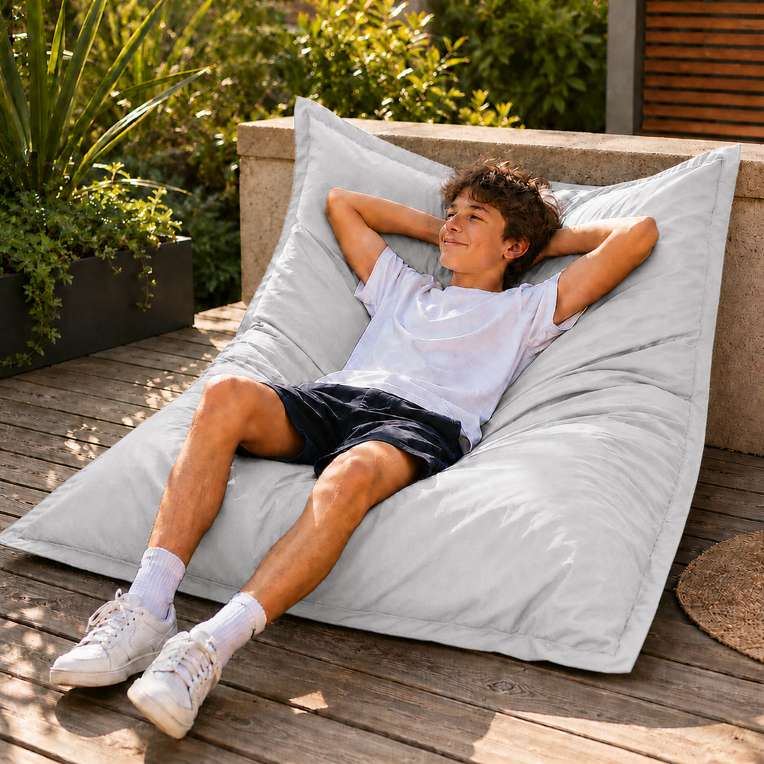 Puf exterior impermeable desenfundable anti-UV - 120x160 cm