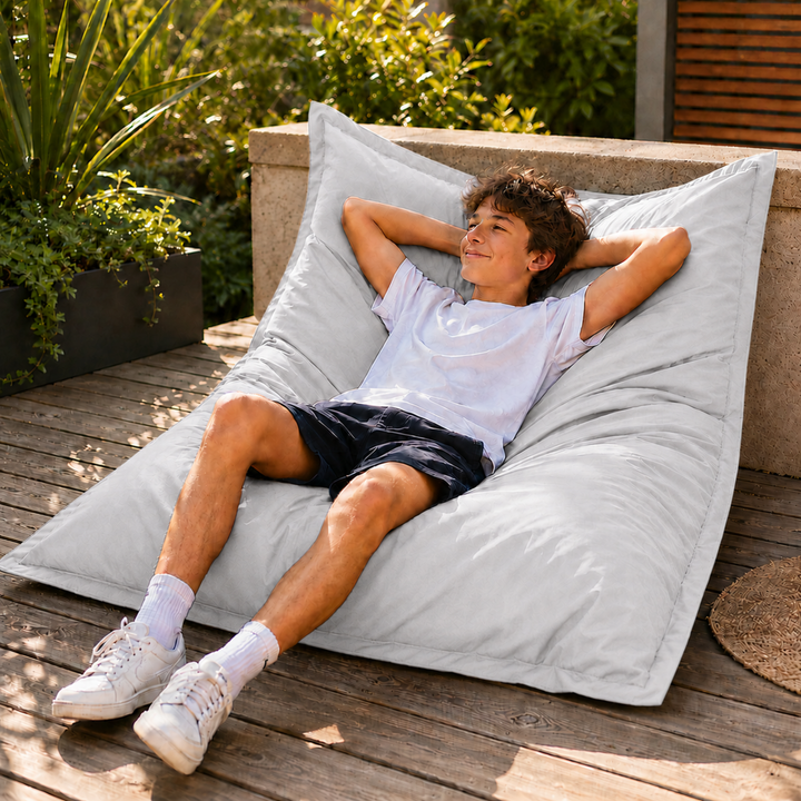 Puf exterior impermeable desenfundable anti-UV - 120x160 cm