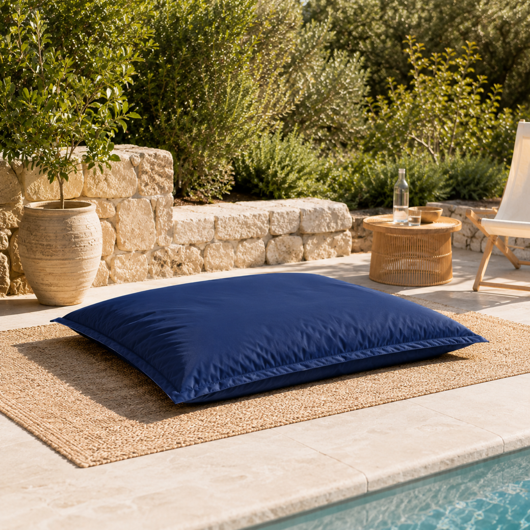 Puf exterior impermeable desenfundable anti-UV - 120x160 cm