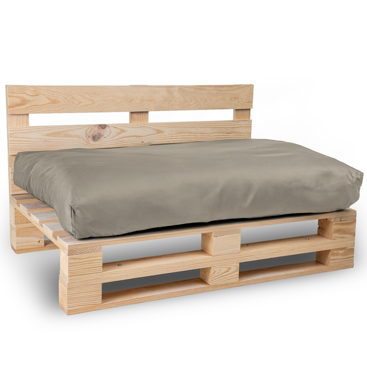 Cojín para palé desenfundable e impermeable - Asiento 120x80 cm