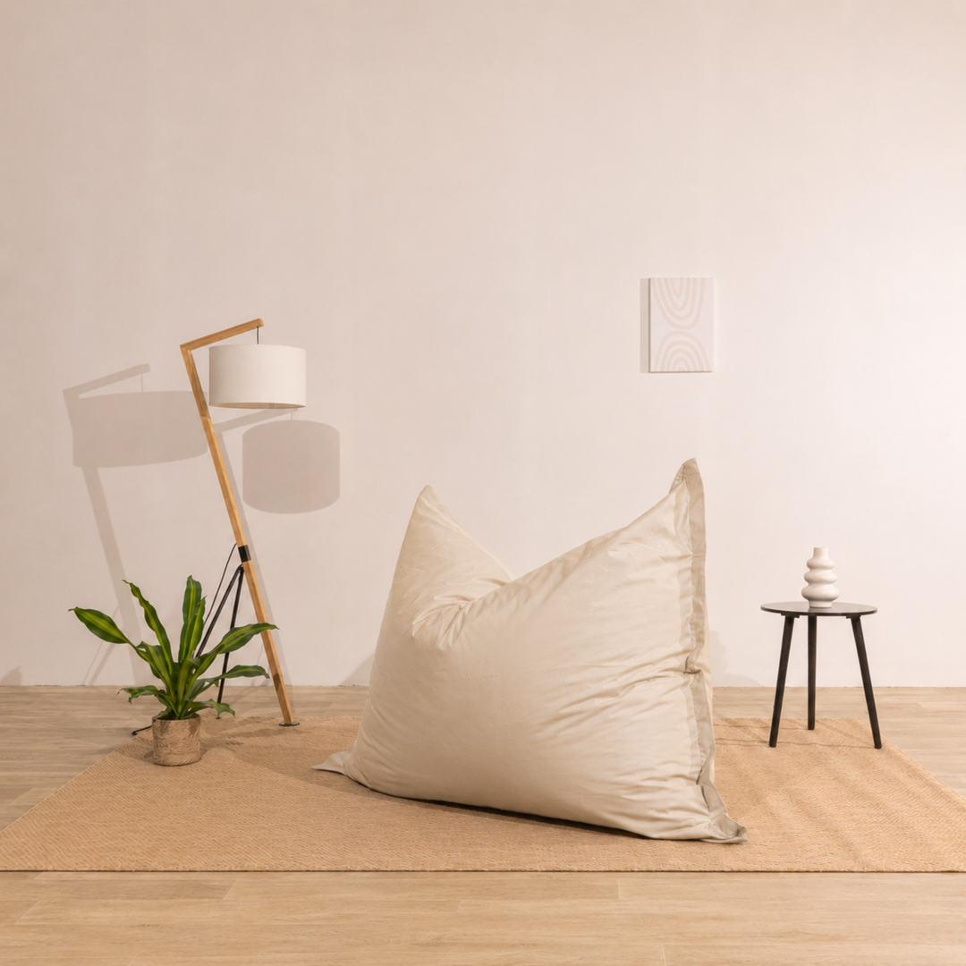 Funda de Puf Exterior Impermeable Anti-UV - 140x180 cm