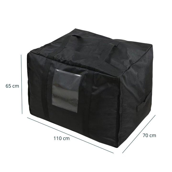 Lote de bolsa de almacenamiento + bolsa al vacío - 110 x 70 x 65 cm