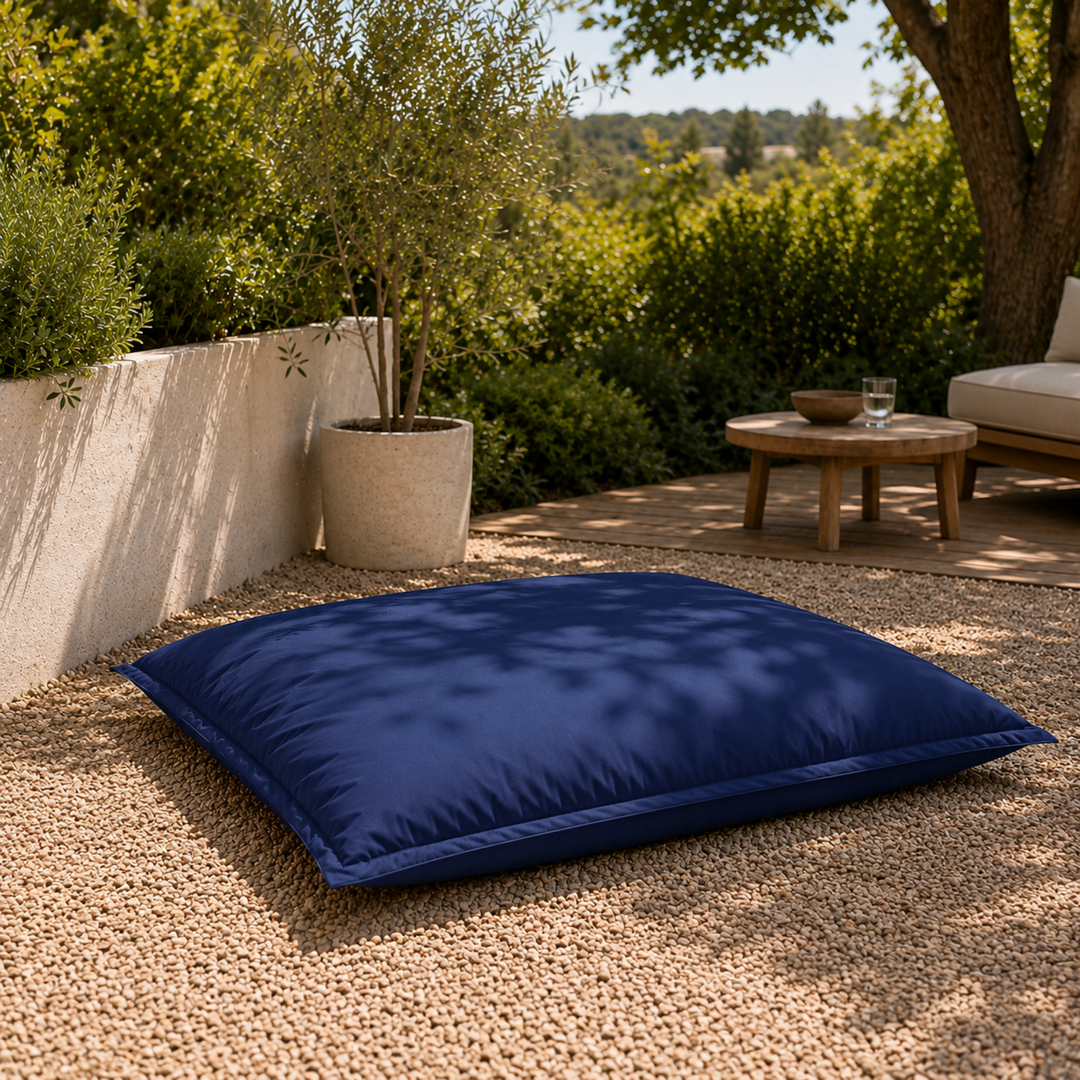 Puf exterior impermeable desenfundable anti-UV - 120x160 cm