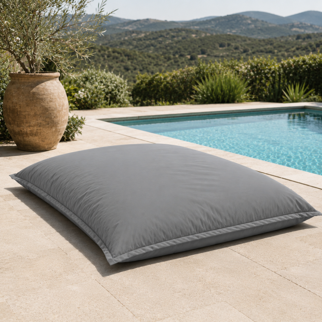 Puf exterior impermeable desenfundable anti-UV - 120x160 cm