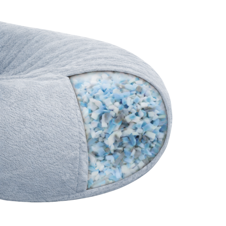 Puf Gigante Largo desenfundable - Piel - 160 cm