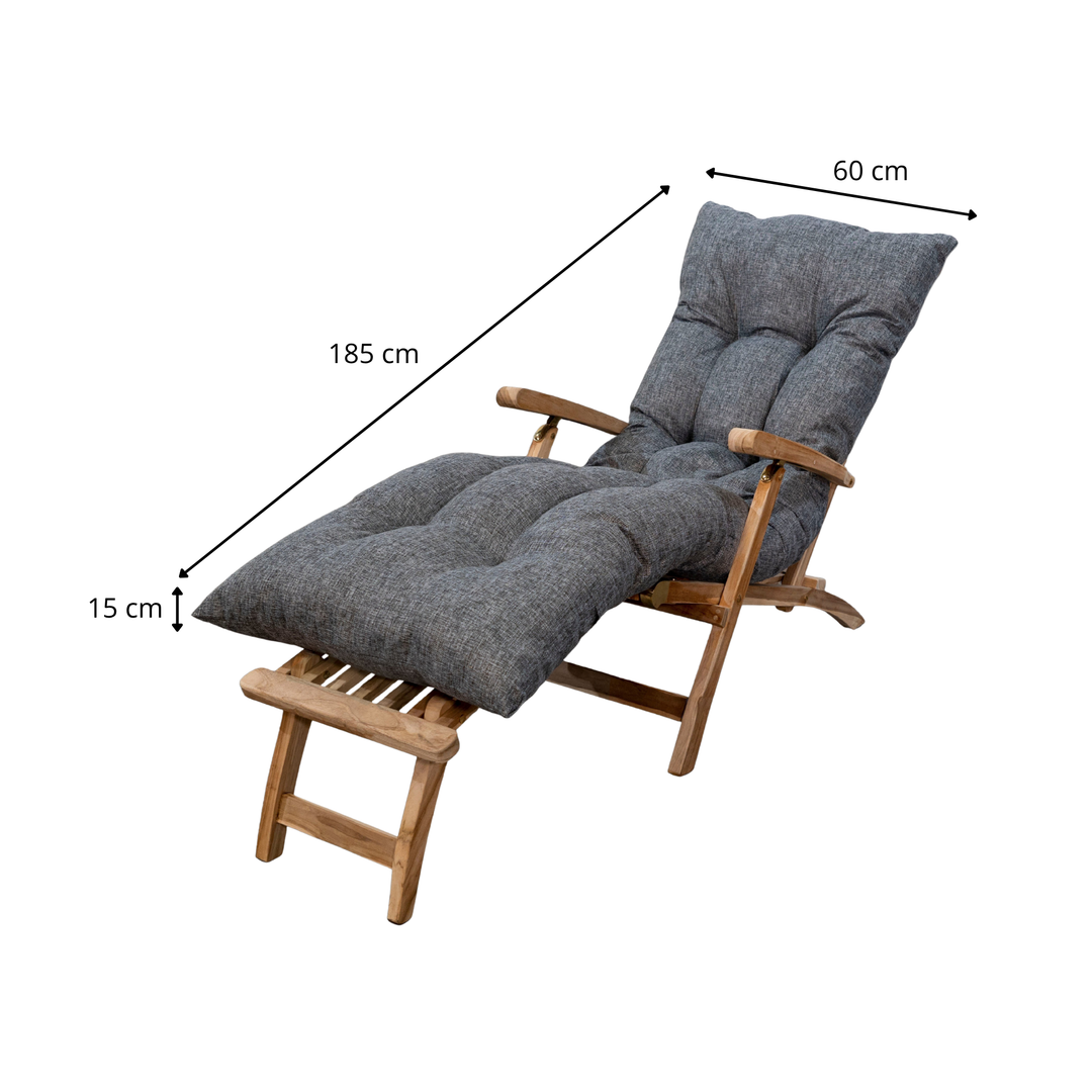 Cojín para Tumbona - 185x60x15 Cm