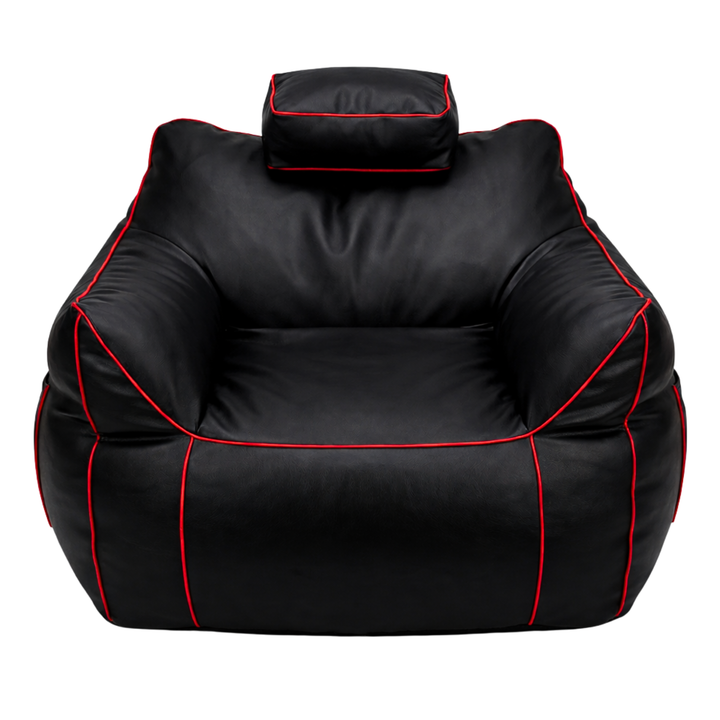 Puf gaming de piel sintética - 100x110 cm