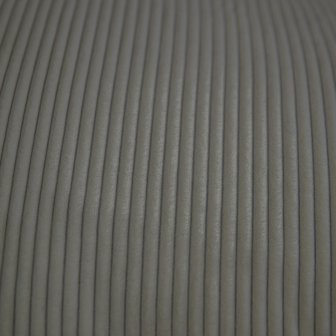 Puf de terciopelo acanalado desenfundable - 140x180 cm