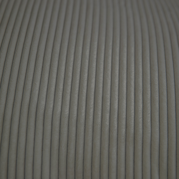 Puf de terciopelo acanalado desenfundable - 140x180 cm
