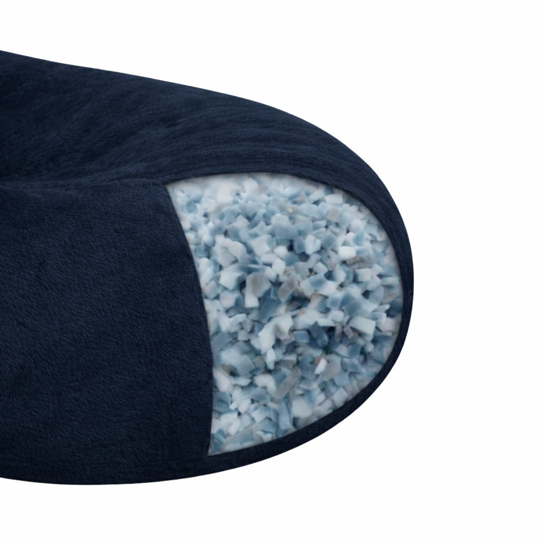 Puf Gigante Largo desenfundable - Piel - 160 cm