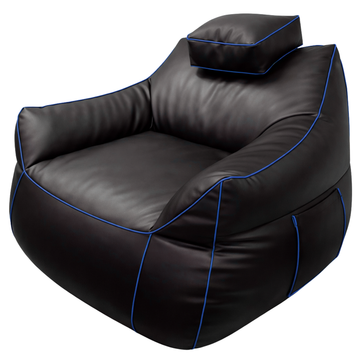 Puf gaming de piel sintética - 100x110 cm