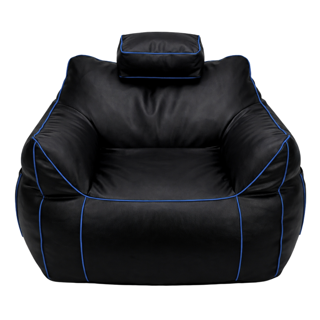 Puf gaming de piel sintética - 100x110 cm