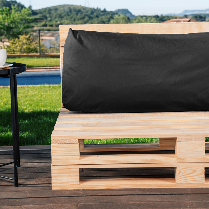 Cojín para palé desenfundable impermeable - Respaldo 120x40 cm
