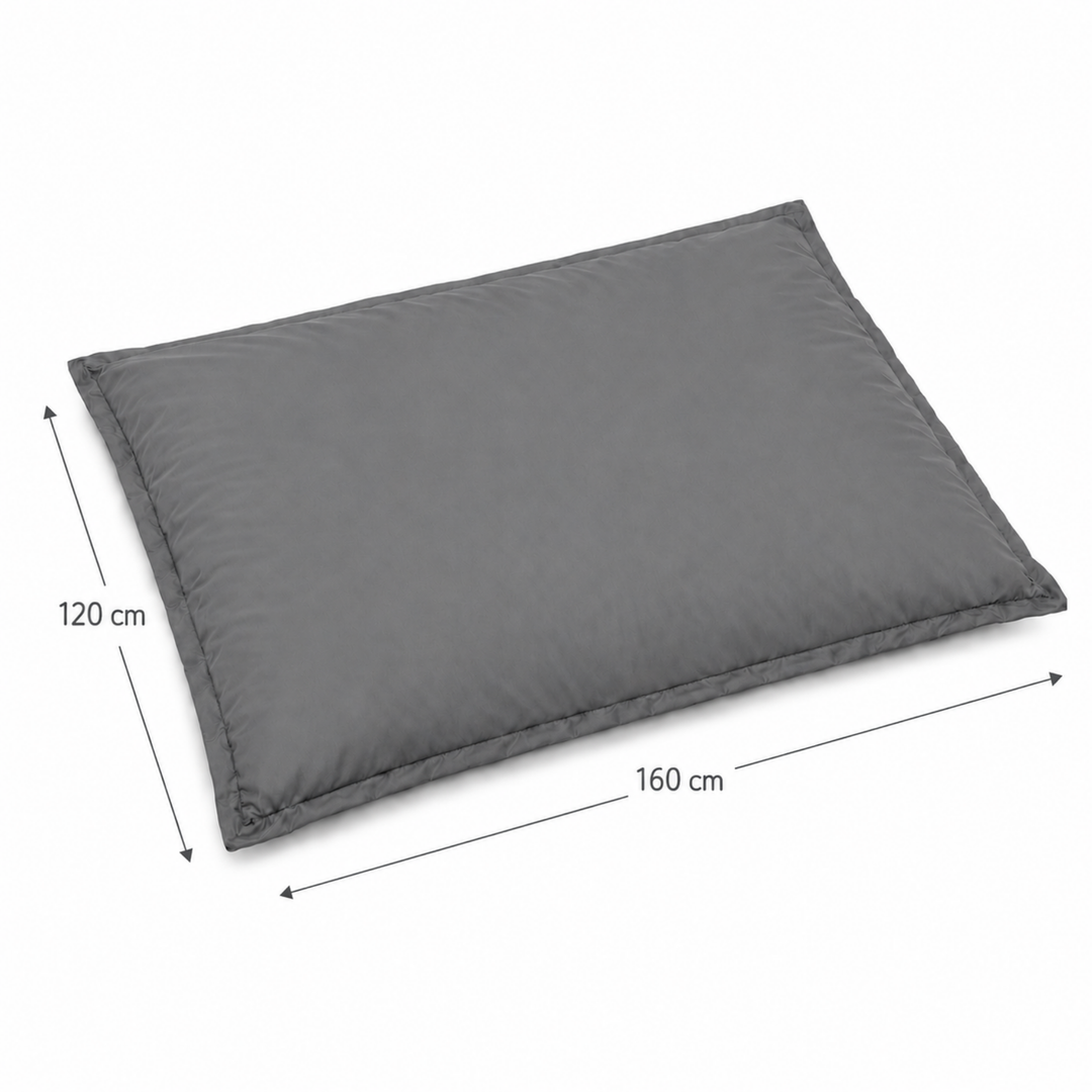 Puf exterior impermeable desenfundable anti-UV - 120x160 cm