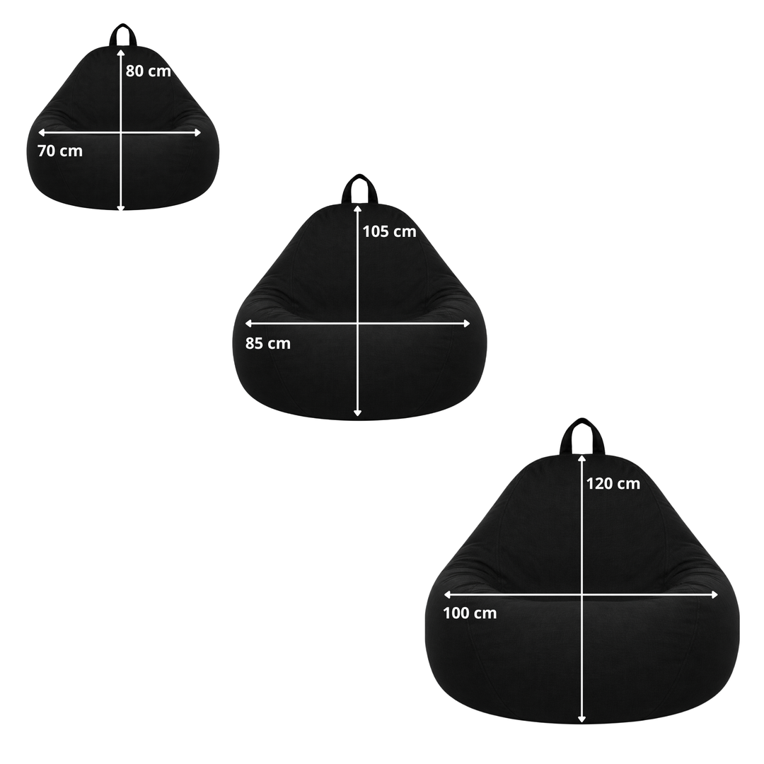 Puf Pera Desfundable - 105x85 Cm