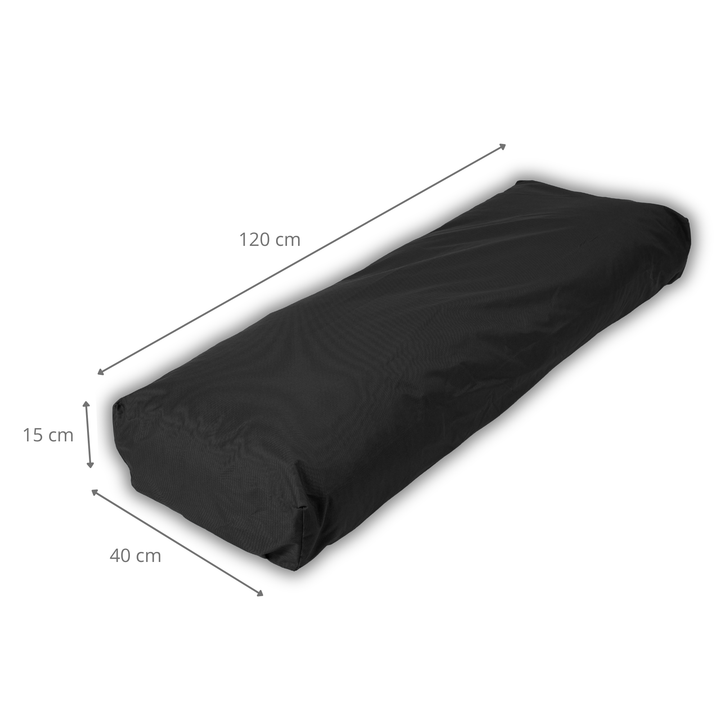 Cojín para palé desenfundable impermeable - Respaldo 120x40 cm