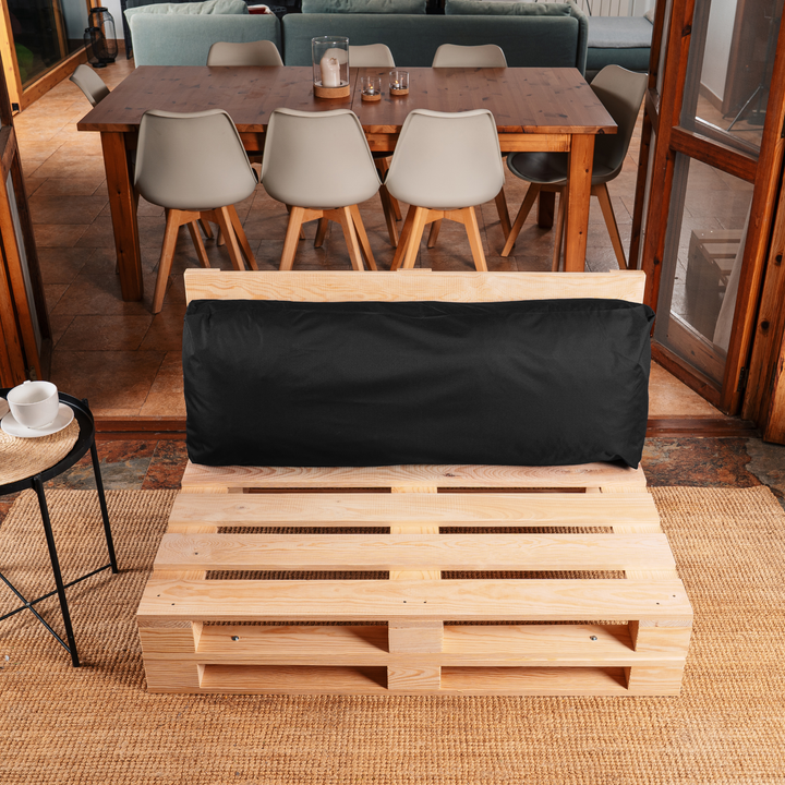 Cojín para palé desenfundable impermeable - Respaldo 120x40 cm