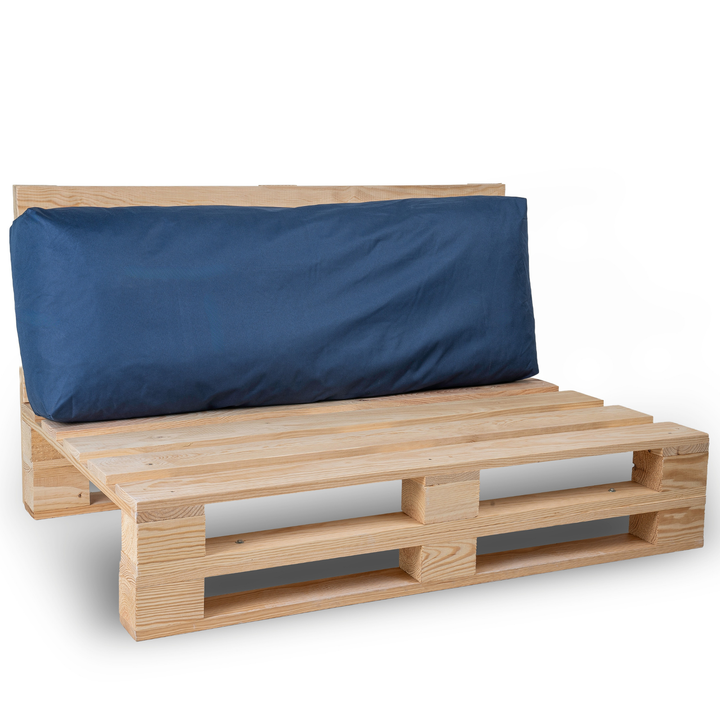 Cojín para palé desenfundable impermeable - Respaldo 120x40 cm