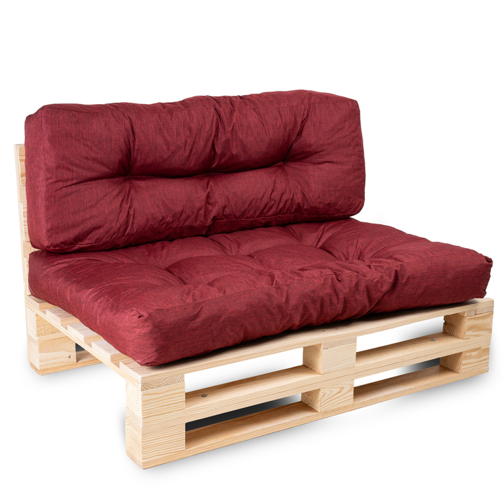 Juego de cojines para palé (asiento/respaldo)