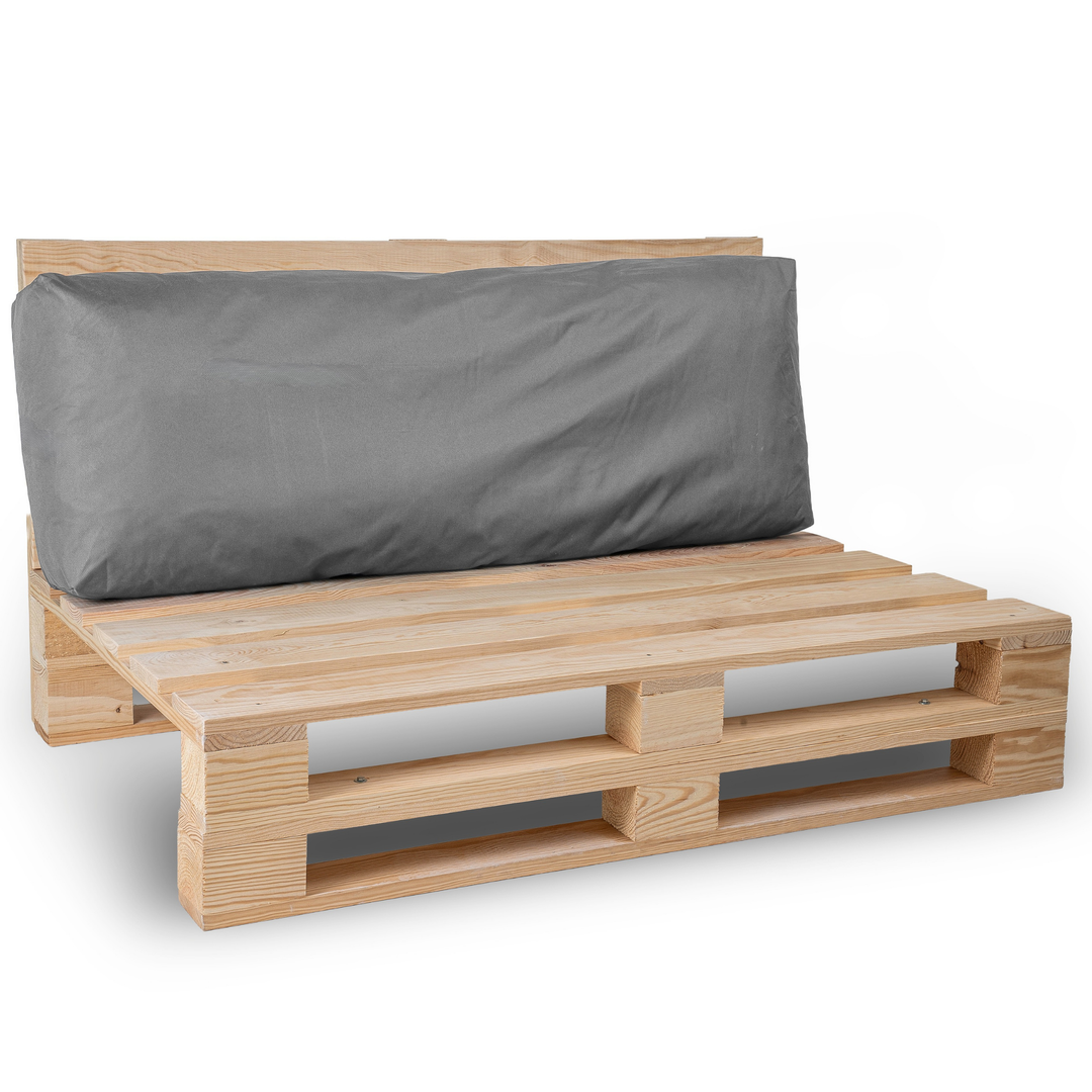 Cojín para palé desenfundable impermeable - Respaldo 120x40 cm