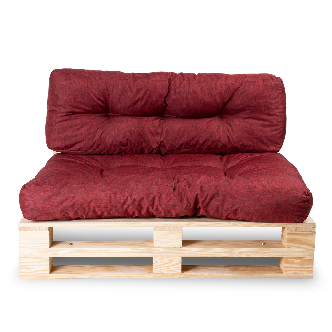 Juego de cojines para palé (asiento/respaldo)