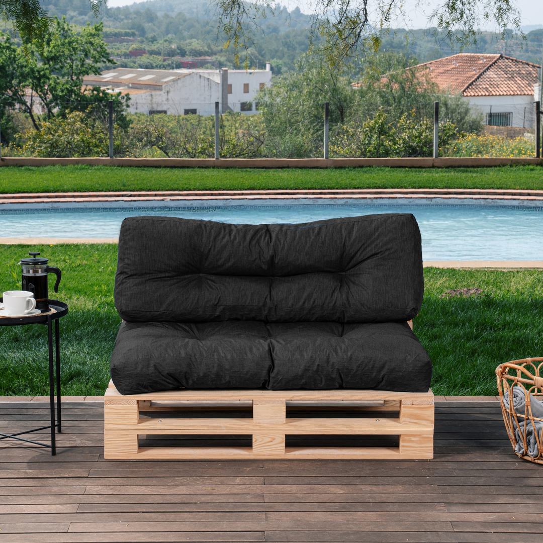 Juego de cojines para palé (asiento/respaldo)