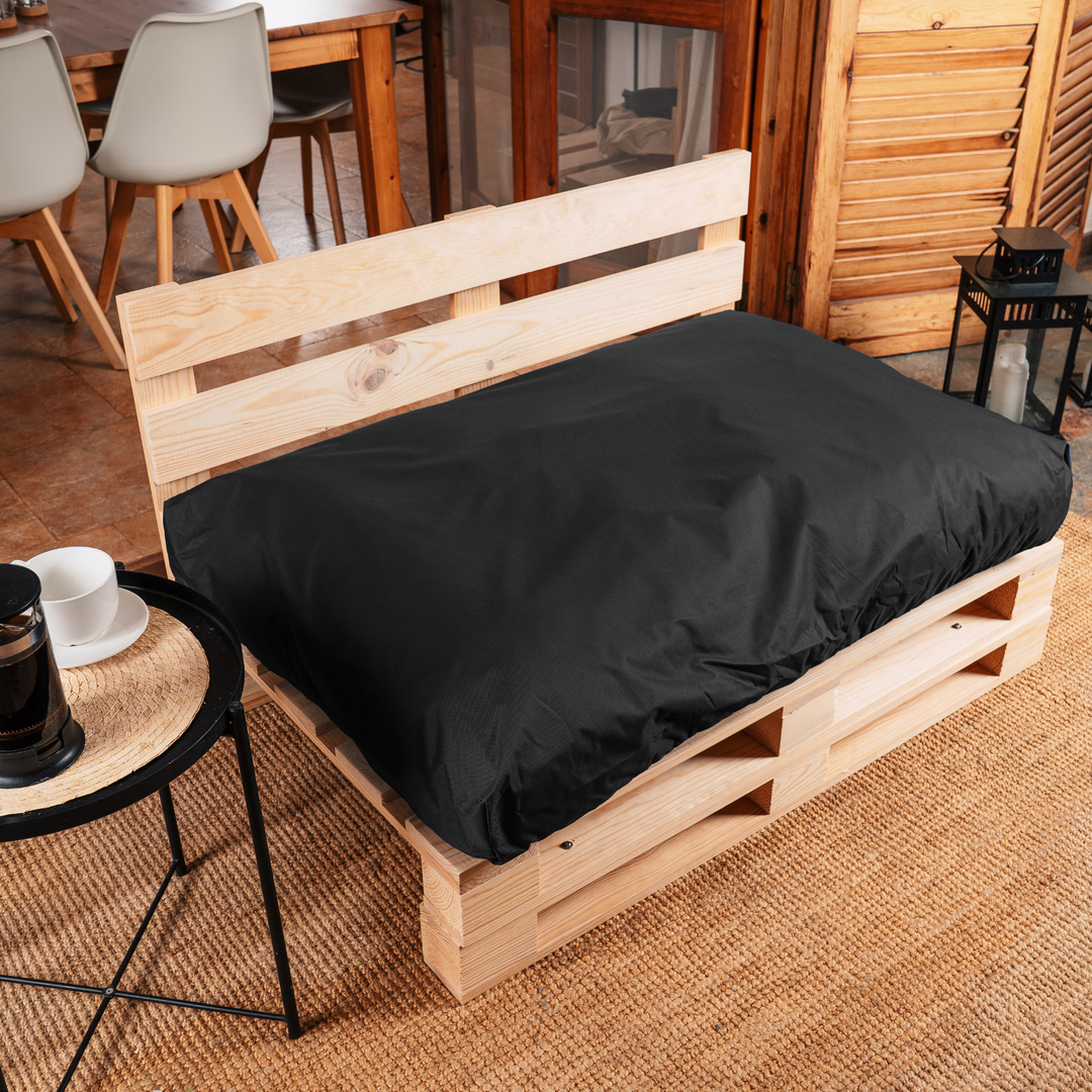 Cojín para palé desenfundable e impermeable - Asiento 120x80 cm