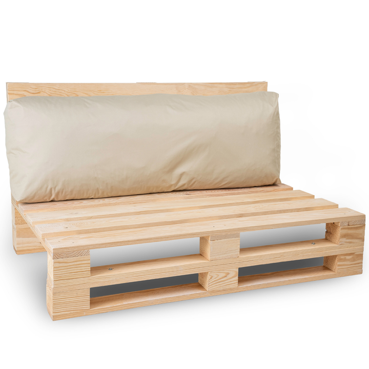 Cojín para palé desenfundable impermeable - Respaldo 120x40 cm