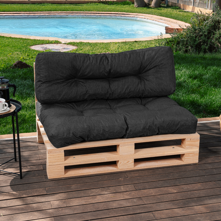 Juego de cojines para palé (asiento/respaldo)