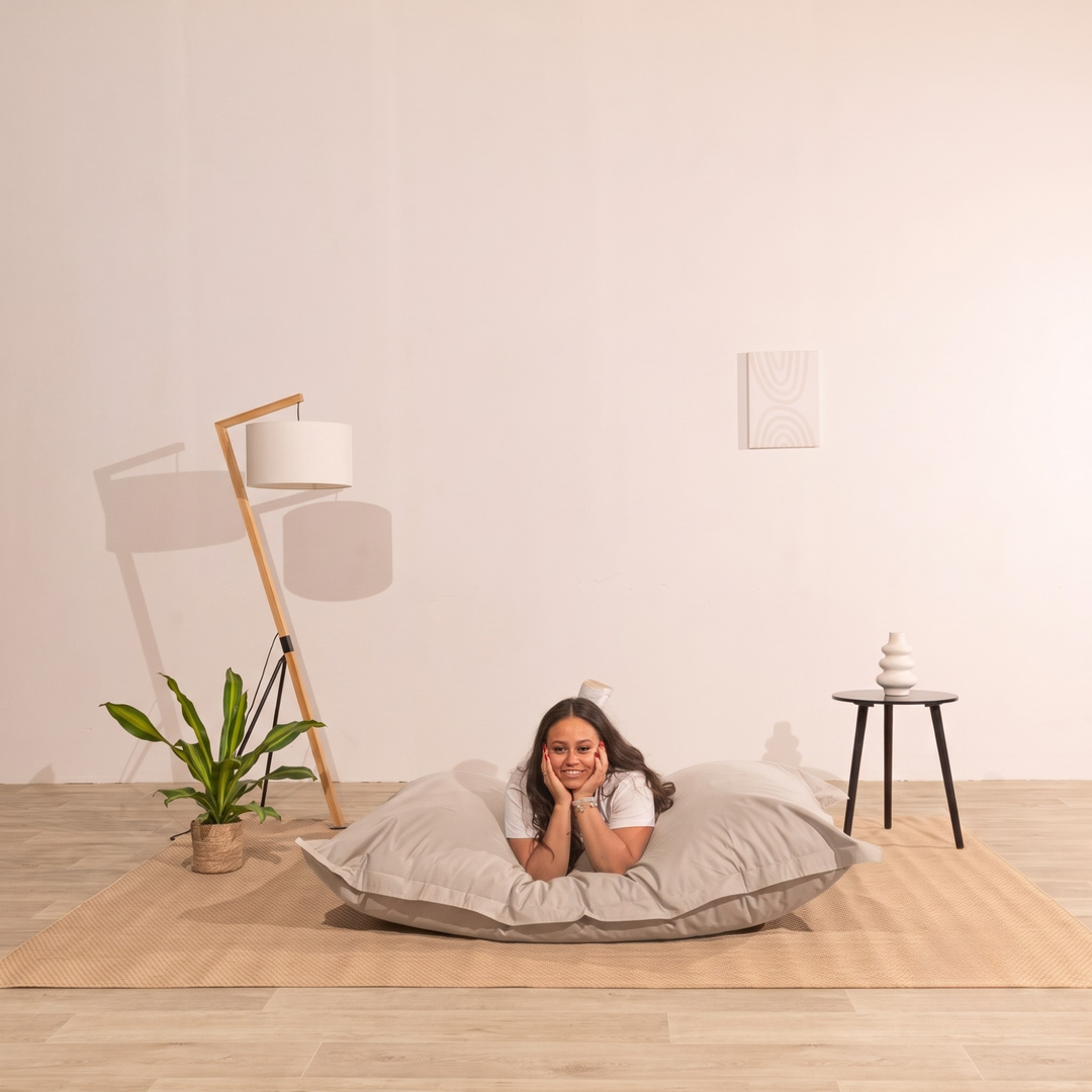 Puf para Exterior Impermeable Desenfundable Anti-UV - 140x180 cm