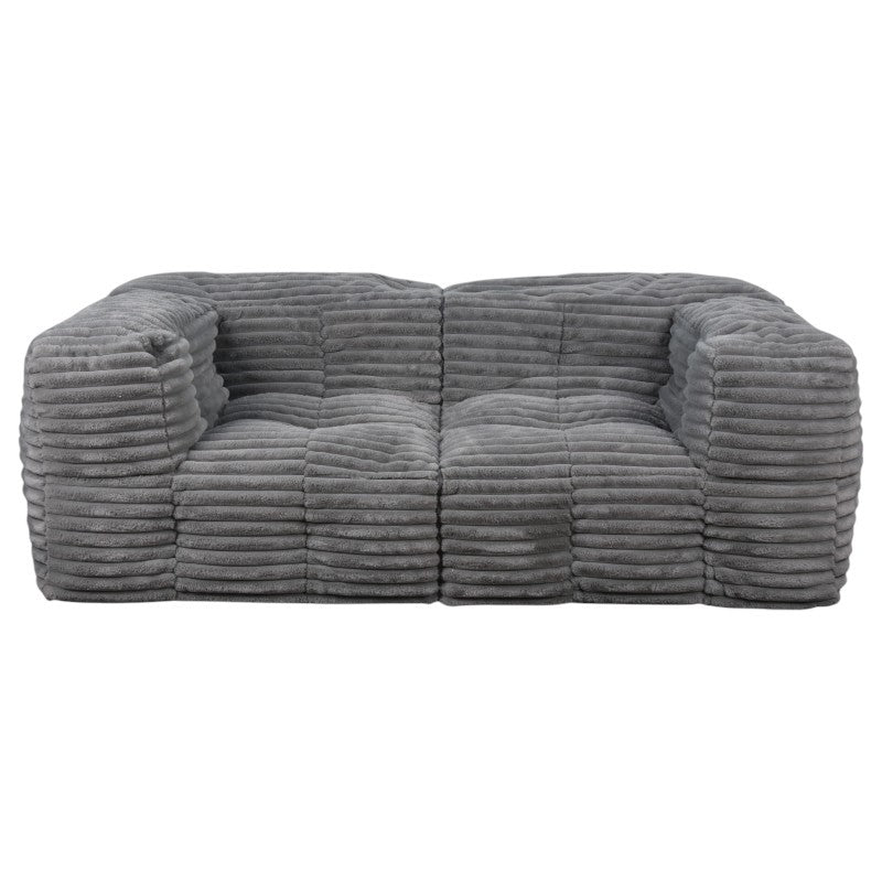 Sofá Modular de Pana - 90x180 cm