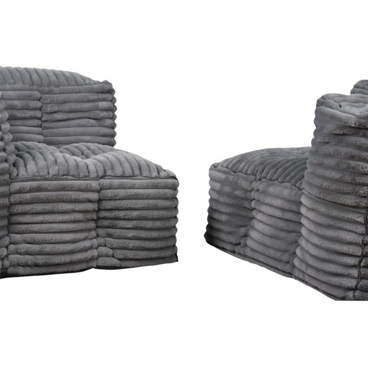 Sofá Modular de Pana - 90x180 cm