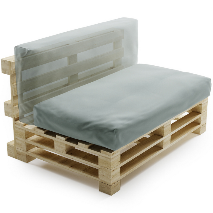 Cojín para Palé Impermeable Desenfundable - 120x60 Cm