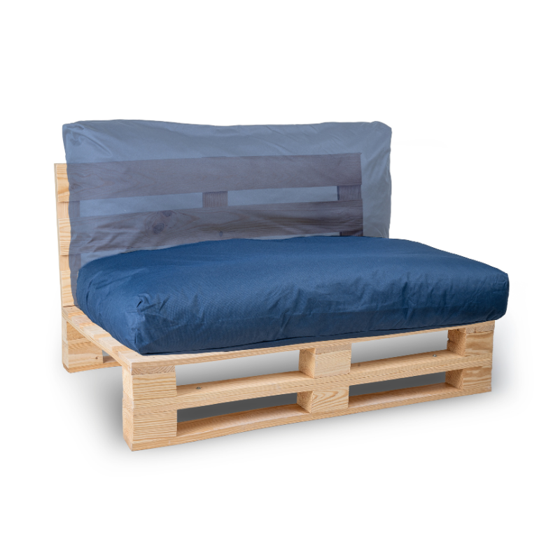 Cojín para Palé Impermeable Desenfundable - 120x60 Cm