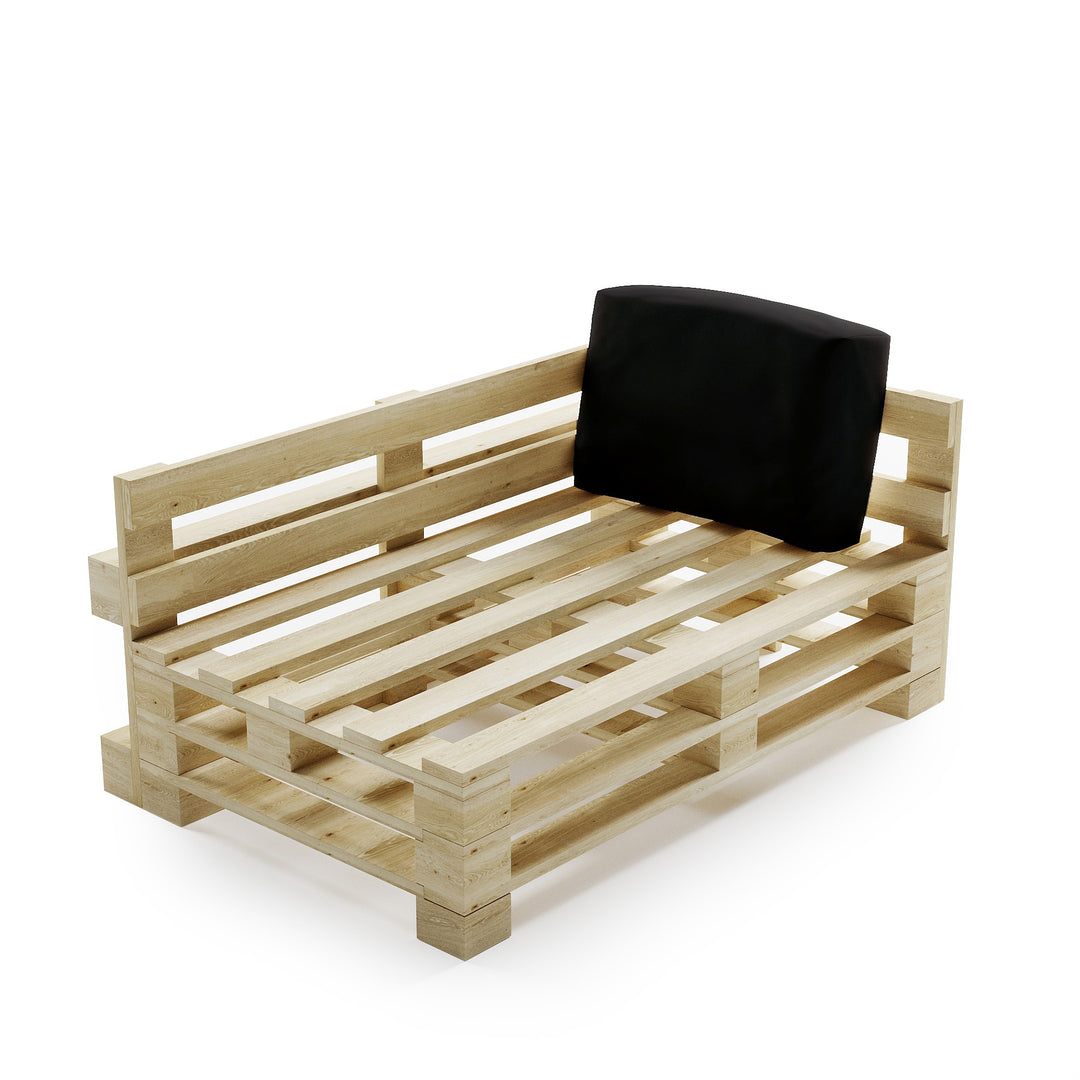 Funda para cojín de palé desenfundable - Ángulo 60 X 40 Cm