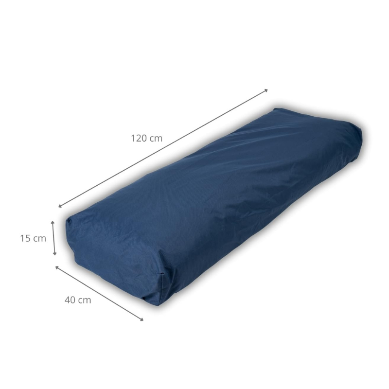 Funda de cojín para palé desenfundable - Respaldo 120 x 40 cm
