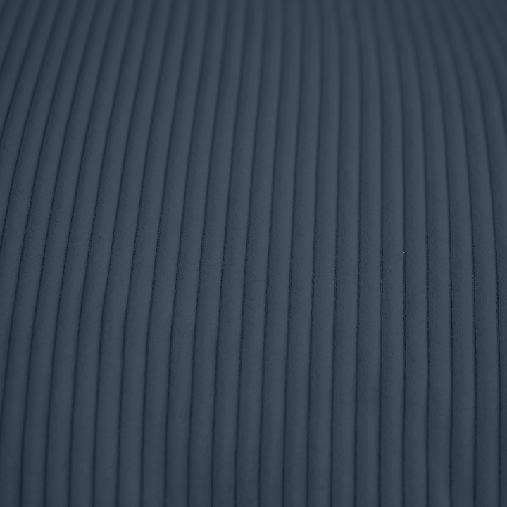 Funda de Puf de Terciopelo Acanalado - 140x180 Cm