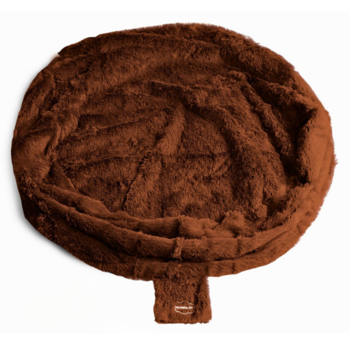 Funda sola para puf gigante de piel - 120 cm - Banabag
