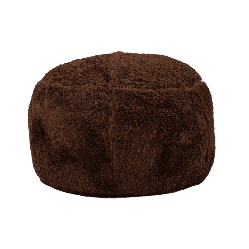 Funda sola para puf gigante de piel - 120 cm - Banabag
