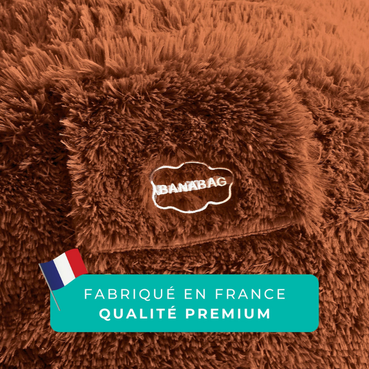 Funda Solo Puf Gigante Pelo - 160 Cm - Banabag